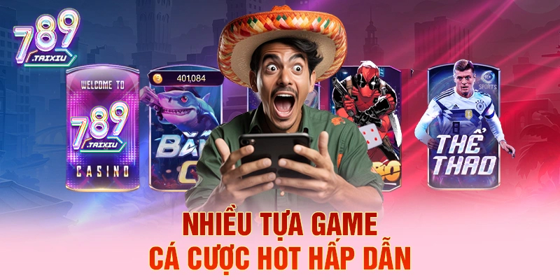 Đa dạng trò chơi cá cược tại st666